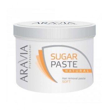 Паста сахарная для депиляции "Натуральная" мягкой консистенции 750гр/8 Aravia