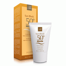 Солнцезащитный крем для жирной кожи Sun Block SPF 50+ oil free Tegor