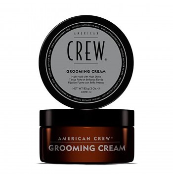 Крем с сильной фиксацией и высоким уровнем блеска для укладки волос и усов Grooming Cream Styling American Crew