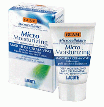 Крем-маска для сухой кожи увлажняющая GUAM Microcellulaire