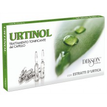 Тонизирующее средство в ампулах Dikson Urtinol с экстрактом крапивы против перхоти и выпадения волос 10 х 10 мл