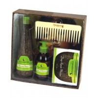 Macadamia Natural Oil Retail Gift Box большой набор с маслом арганы и макадамии