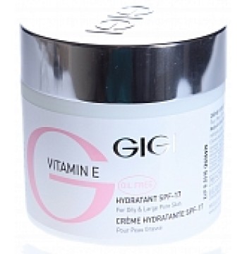 Крем увлажняющий для комбинированной и жирной кожи Vitamin E Hydratant SPF17 GIGI
