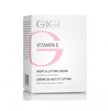 Крем ночной лифтинговый Night & Lifting cream Vitamin E GiGi