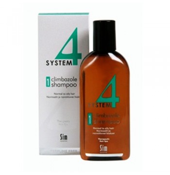 Терапевтический шампунь №1 System 4 Sim Sensitive Climbazole Shampoo 1