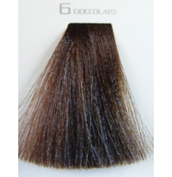 6 шоколад Стойкая крем-краска HC “Hair Light Crema Colorante” HAIR COMPANY