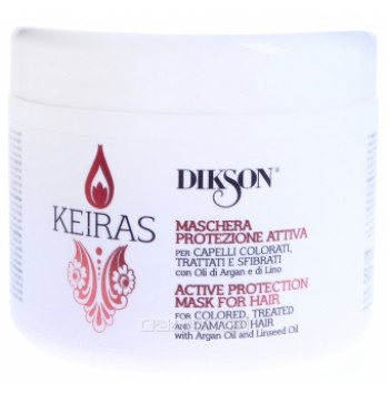Keiras маска Диксон для волос Активная защита с маслом Арганы и экстратом семени льна DIKSON