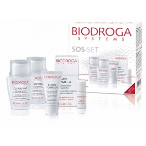 Biodroga Набор для проблемной кожи / Puran Formula / SOS Skin Care Set for impure skin 2*50+15+2 мл Германия