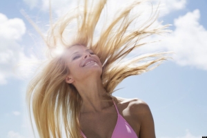 Защита волос от солнца